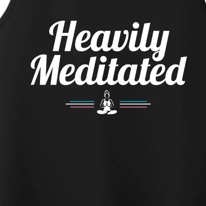 Heavily Meditated Spiritual Yoga Inspired Zen Guru Gift Performance Tank