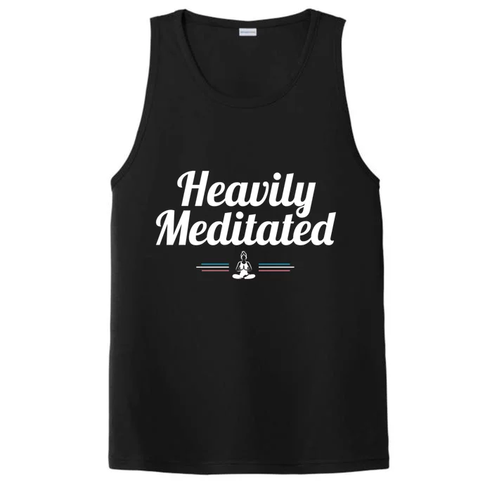 Heavily Meditated Spiritual Yoga Inspired Zen Guru Gift Performance Tank