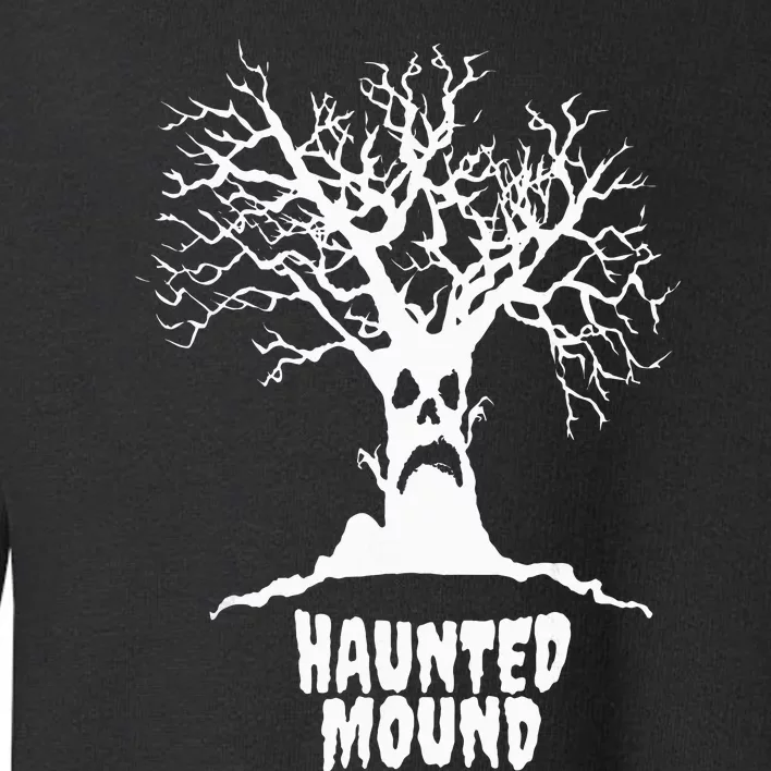 Haunted Mound Sematary Spooky Tree Toddler Sweatshirt