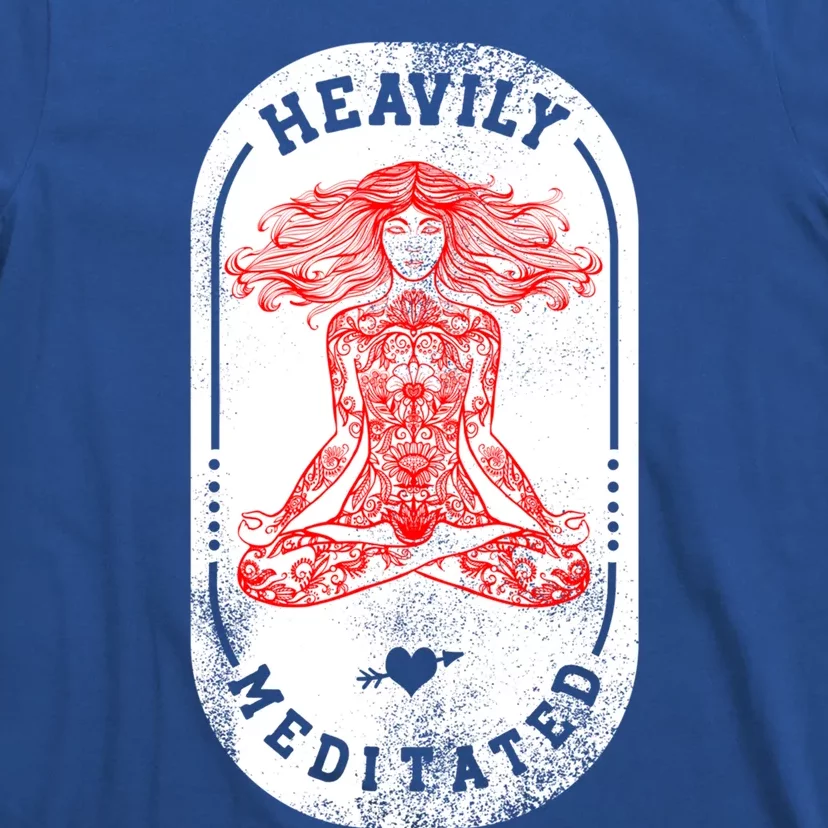 Heavily Meditated Spiritual Yoga Gift T-Shirt