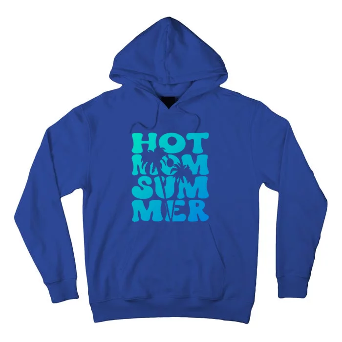 Hot Mom Summer Tee Hot Summer Clothing Gift Tall Hoodie