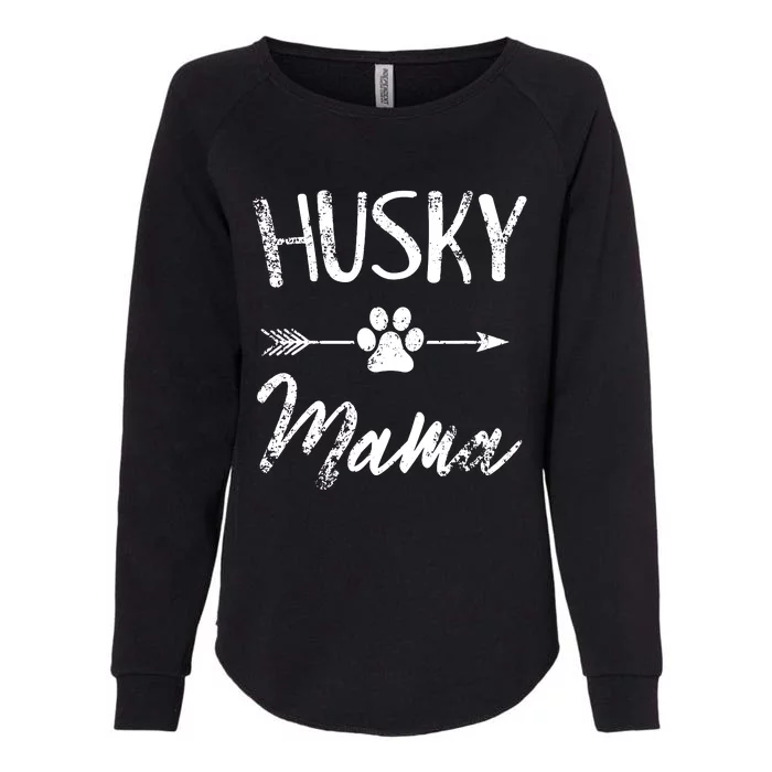 Husky Mama Siberian Husky Lover Owner Gifts Dog Mom Womens California Wash Sweatshirt