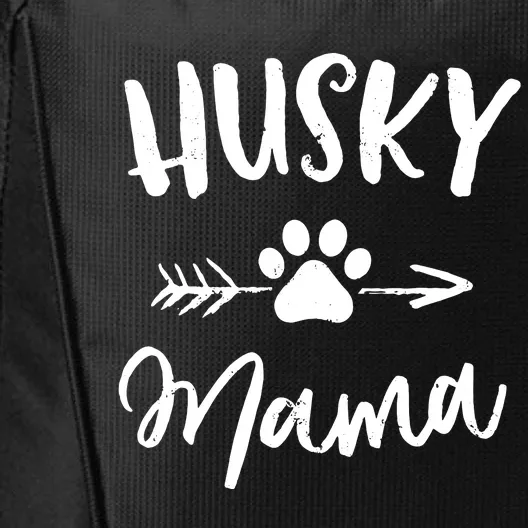 Husky Mama Siberian Husky Lover Owner Gifts Dog Mom City Backpack