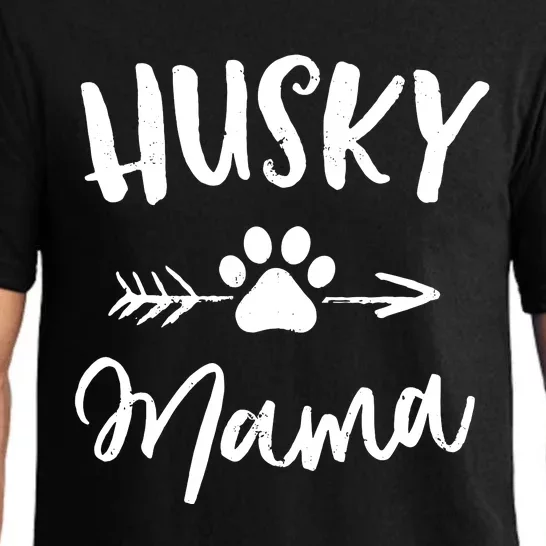 Husky Mama Siberian Husky Lover Owner Gifts Dog Mom Pajama Set