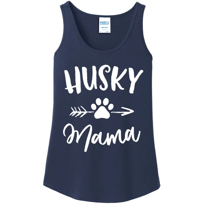 Husky Mama Siberian Husky Lover Owner Gifts Dog Mothers Day Ladies Essential Tank