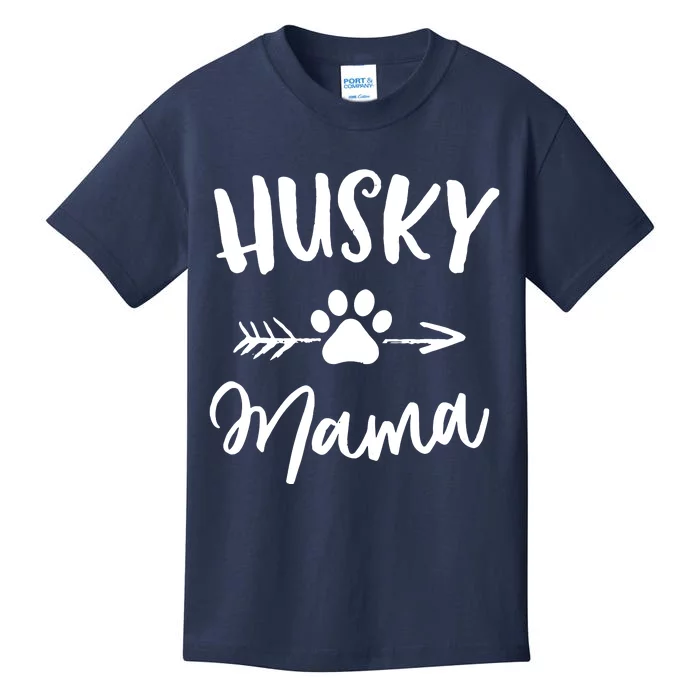 Husky Mama Siberian Husky Lover Owner Gifts Dog Mothers Day Kids T-Shirt