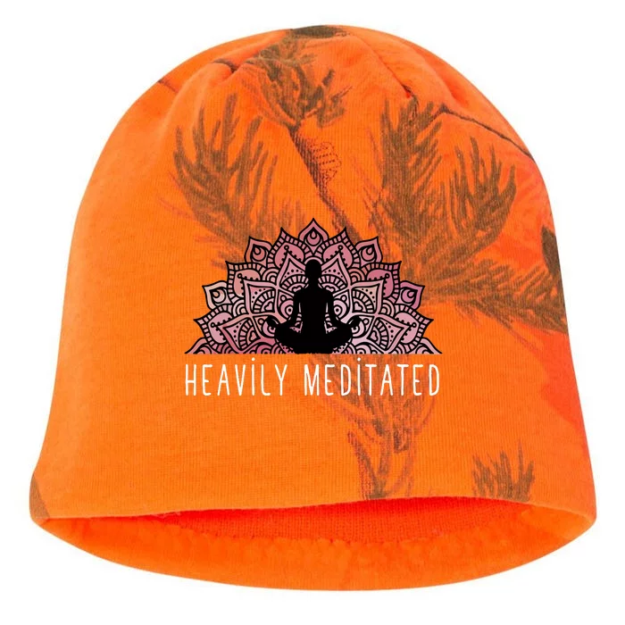 Heavily Meditated Spiritual Daily Meditation Zen Kati - Camo Knit Beanie