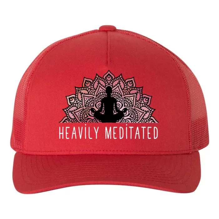 Heavily Meditated Spiritual Daily Meditation Zen Yupoong Adult 5-Panel Trucker Hat