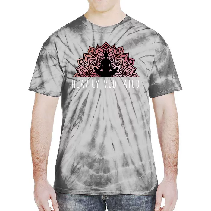 Heavily Meditated Spiritual Daily Meditation Zen Tie-Dye T-Shirt