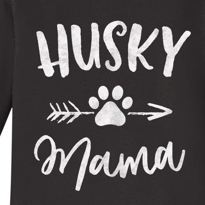 Husky Mama Siberian Husky Lover Owner Gifts Dog mother's day Baby Long Sleeve Bodysuit