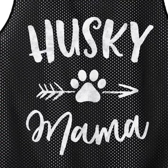 Husky Mama Siberian Husky Lover Owner Gifts Dog mother's day Mesh Reversible Basketball Jersey Tank