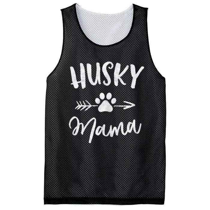 Husky Mama Siberian Husky Lover Owner Gifts Dog mother's day Mesh Reversible Basketball Jersey Tank