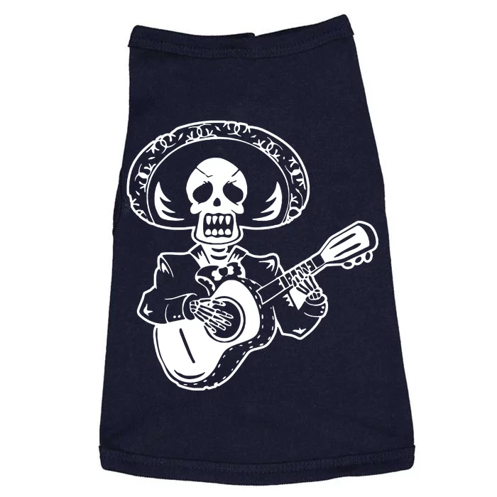 Halloween Mariachi Skeleton Doggie Tank