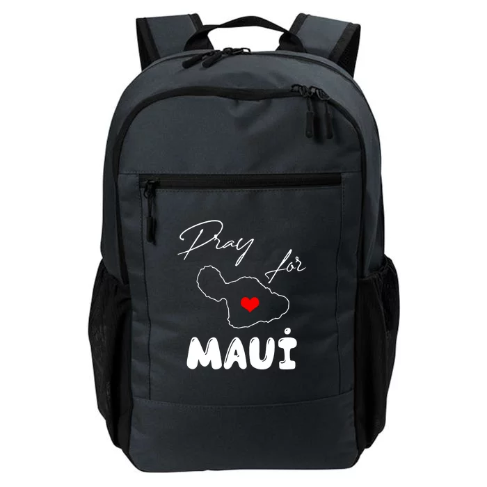 Hawaii Maui Strong Support Gift Pray For Maui Daily Commute Backpack