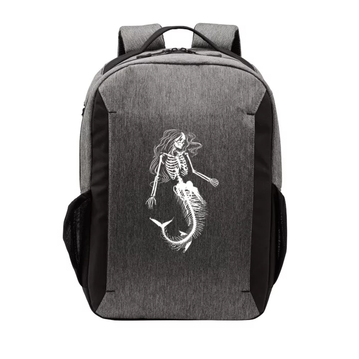 Halloween Mermaid Skeleton Vector Backpack