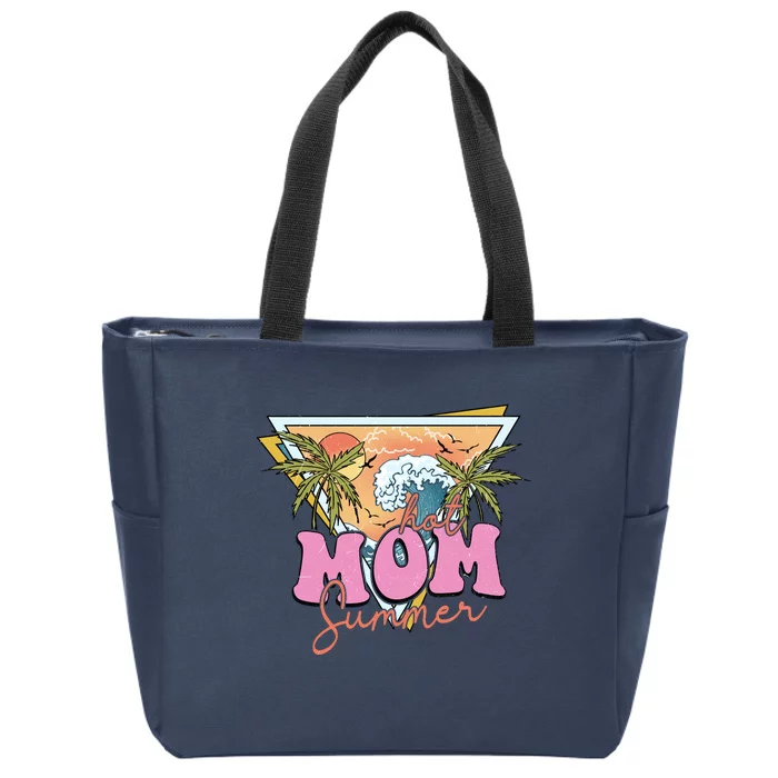 Hot Mom Summer Zip Tote Bag