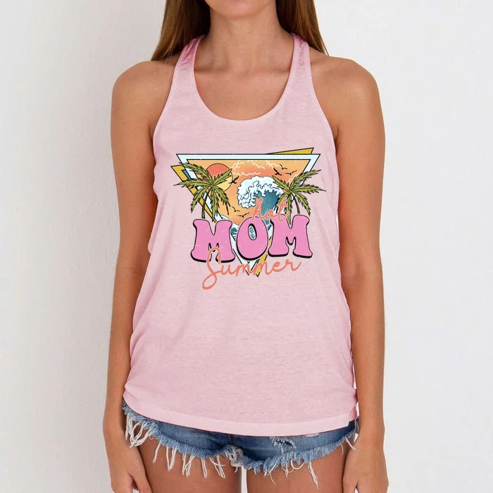 Hot Mom Summer Women's Knotted Racerback Tank