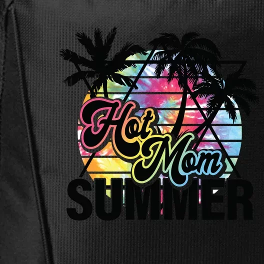 Hot Mom Summer Cool Summer Palm Trees Sunset City Backpack