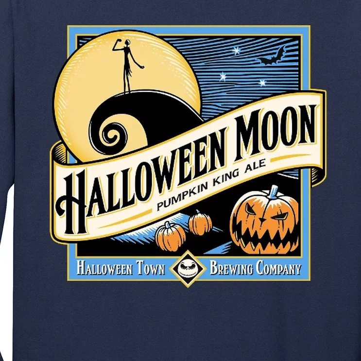 Halloween Moon Town Brewing Company Pumpkin King Ale Long Sleeve Shirt