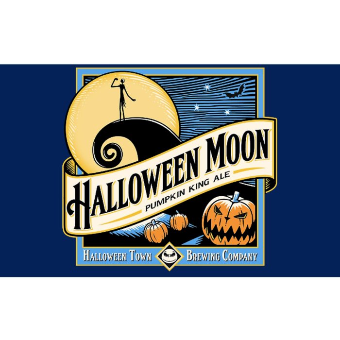 Halloween Moon Town Brewing Company Pumpkin King Ale Bumper Sticker