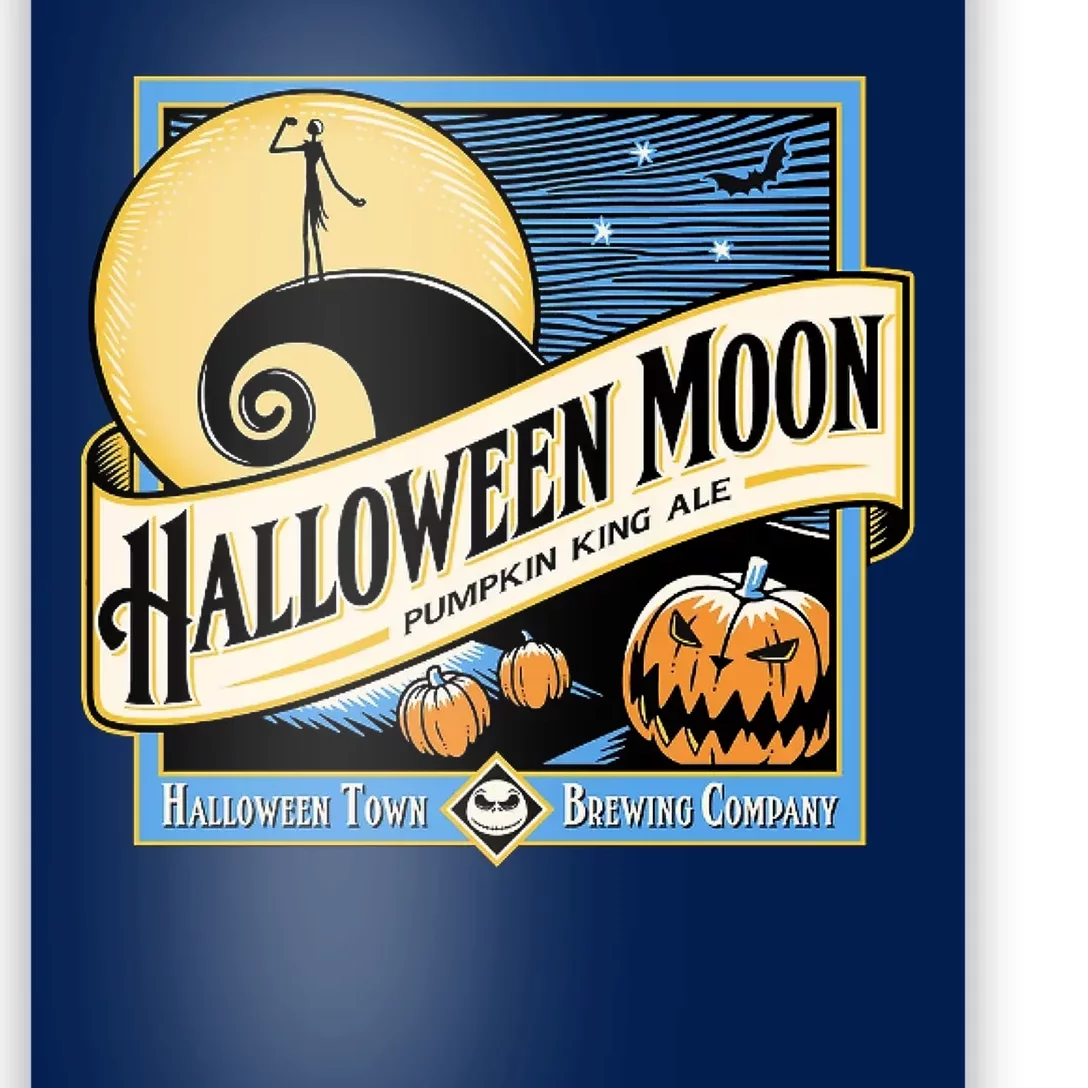 Halloween Moon Town Brewing Company Pumpkin King Ale Poster