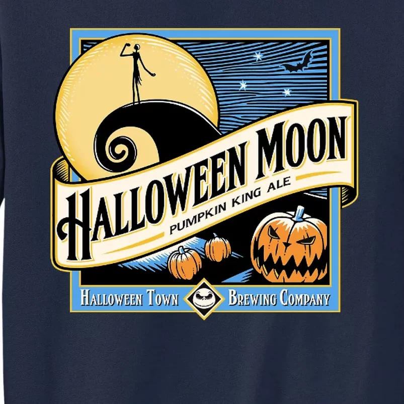 Halloween Moon Town Brewing Company Pumpkin King Ale Tall Sweatshirt