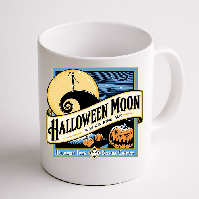 Halloween Moon Town Brewing Company Pumpkin King Ale Front & Back Coffee Mug