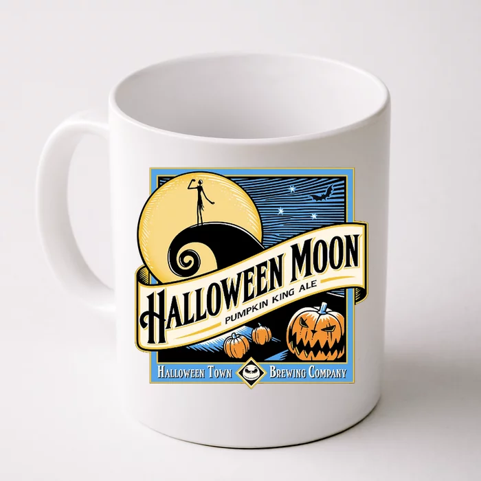 Halloween Moon Town Brewing Company Pumpkin King Ale Front & Back Coffee Mug