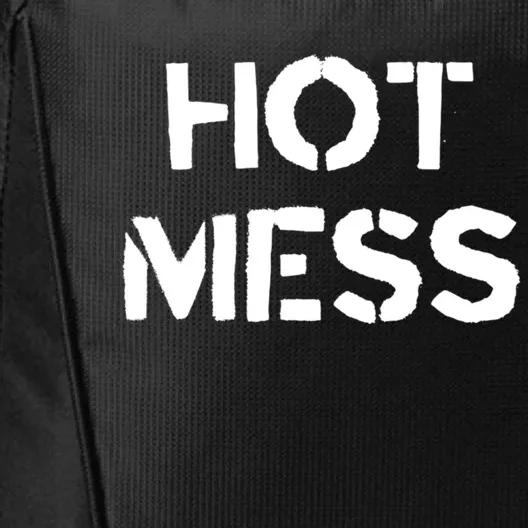 Hot Mess Trendy Fashion Gift For Mom Sister Friend Gift City Backpack