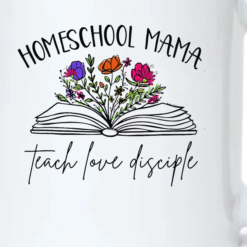 Homeschool Mama Teach Love Disciple Christian Homeschool Mom Black Color Changing Mug