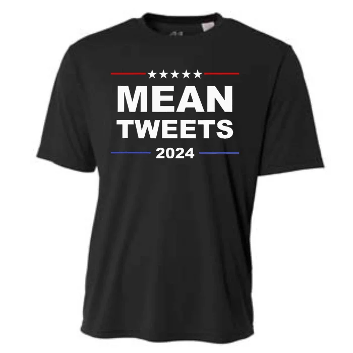 Humorous Mean Tweets & Trump 2024 Political Gear Gop Fans Cooling Performance Crew T-Shirt