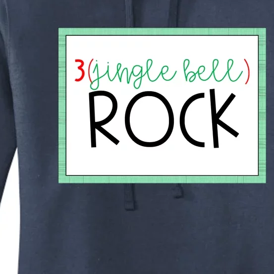 Holiday Math Teacher Jingle Bell Rock Women's Pullover Hoodie