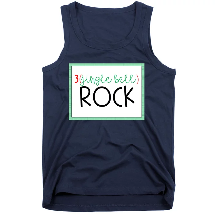 Holiday Math Teacher Jingle Bell Rock Tank Top