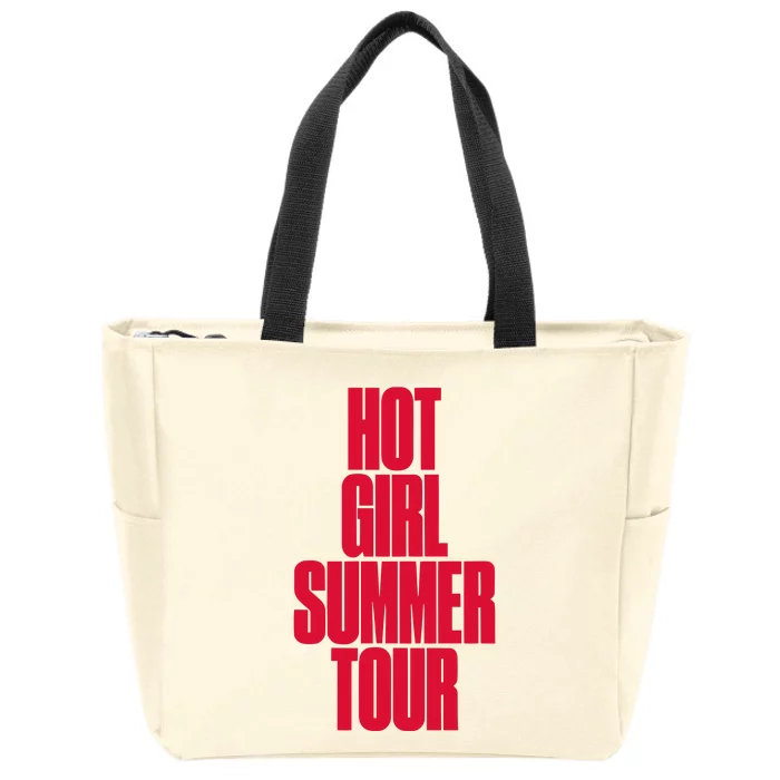 Hotgirlsumrtour Megan Thee Stallion Hot Girl Summer 2024 Zip Tote Bag