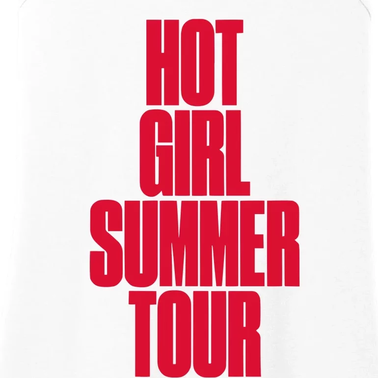 Hotgirlsumrtour Megan Thee Stallion Hot Girl Summer 2024 Ladies Essential Tank