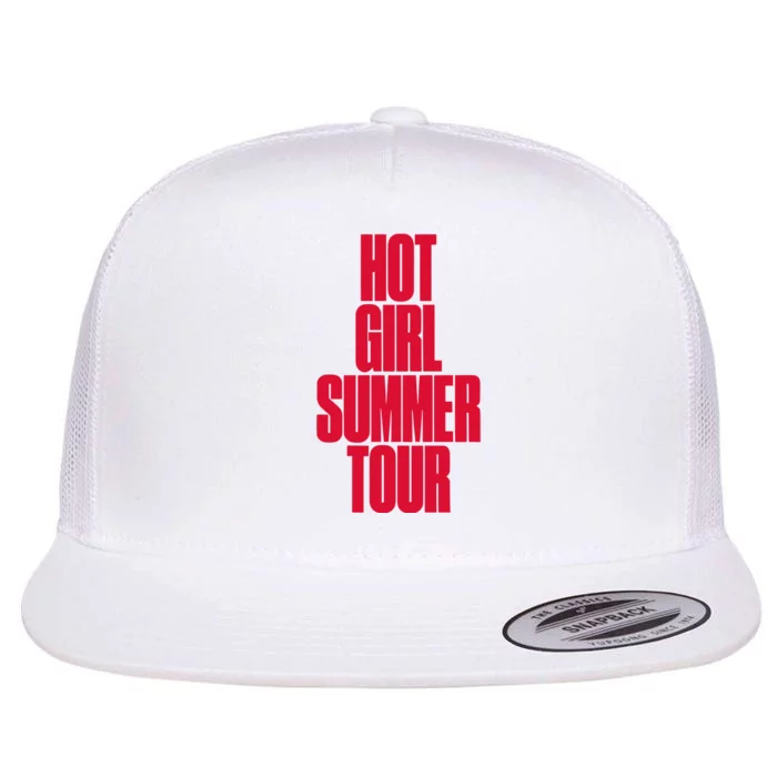 Hotgirlsumrtour Megan Thee Stallion Hot Girl Summer 2024 Flat Bill Trucker Hat