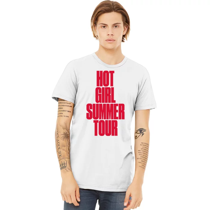 Hotgirlsumrtour Megan Thee Stallion Hot Girl Summer 2024 Premium T-Shirt