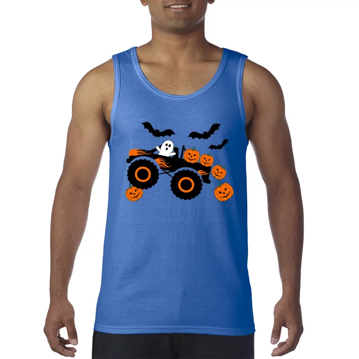 Halloween Monster Truck Ghost S Costume Meaningful Gift Tank Top