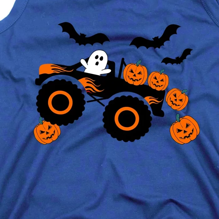 Halloween Monster Truck Ghost S Costume Meaningful Gift Tank Top