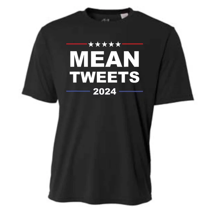 Humorous Mean Tweets Trump 2024 Political Gear Gop Fans Cooling Performance Crew T-Shirt