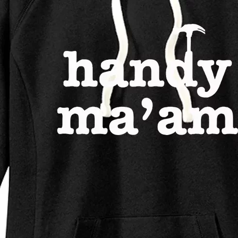 Handy MaAm Tools Female Woman Maintenance Worker Feminist Women's Fleece Hoodie