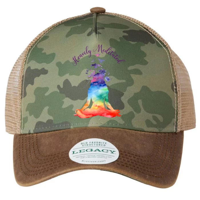 Heavily Meditated Tank Cool Gift Legacy Tie Dye Trucker Hat