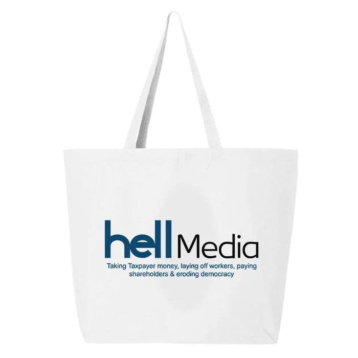 Hell Media Taking Taxpayer Money 25L Jumbo Tote