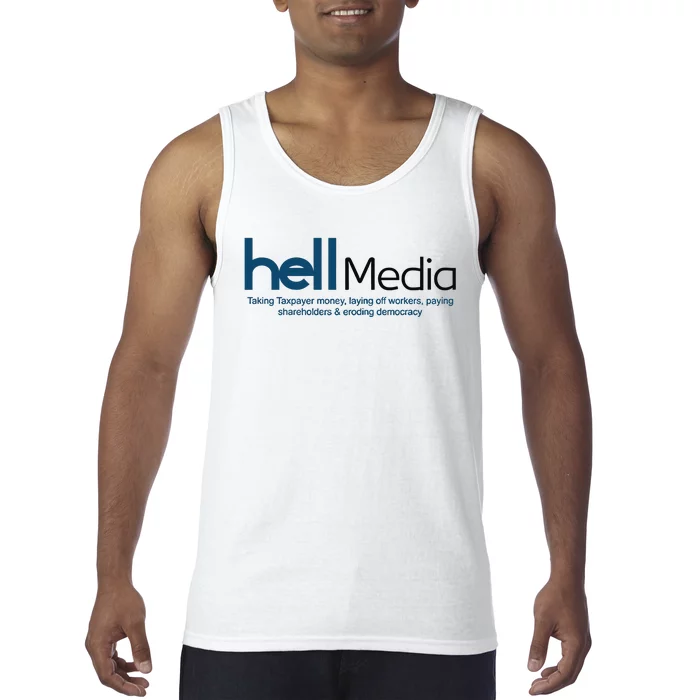 Hell Media Taking Taxpayer Money Tank Top