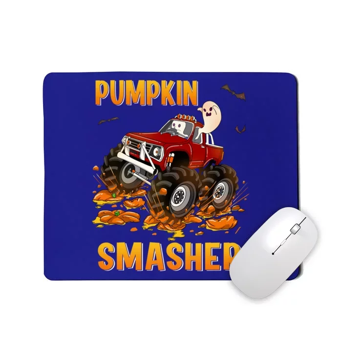 Halloween Monster Truck Pumpkin Smasher Boo Ghost Gift Gift Mousepad