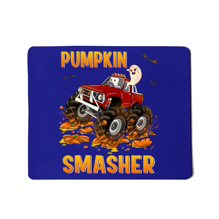 Halloween Monster Truck Pumpkin Smasher Boo Ghost Gift Gift Mousepad