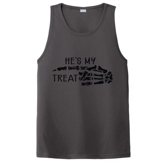 Hes My Treat Matching Couple Halloween Performance Tank