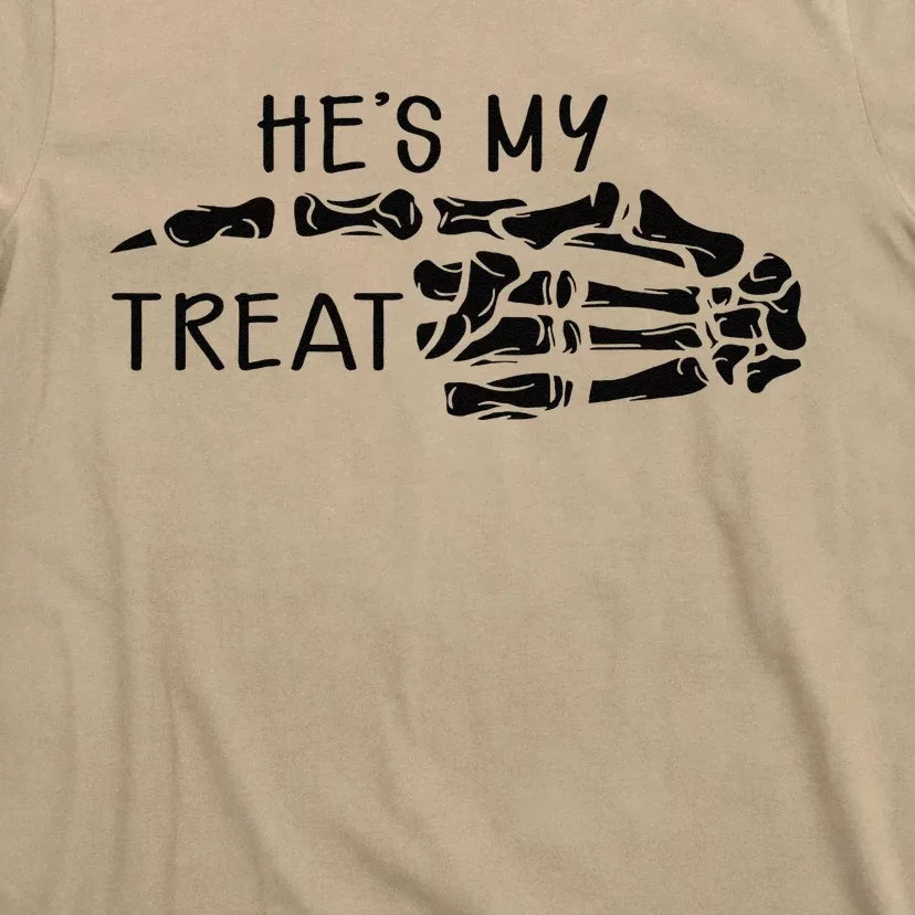 Hes My Treat Matching Couple Halloween T-Shirt