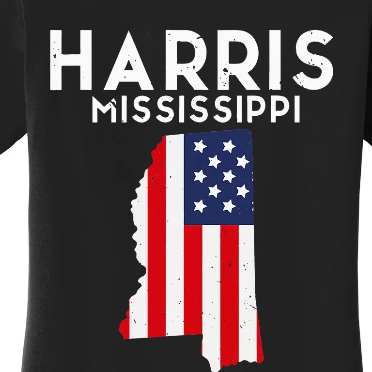 Harris Minnesota Usa State America Travel Minnesotan Women's T-Shirt