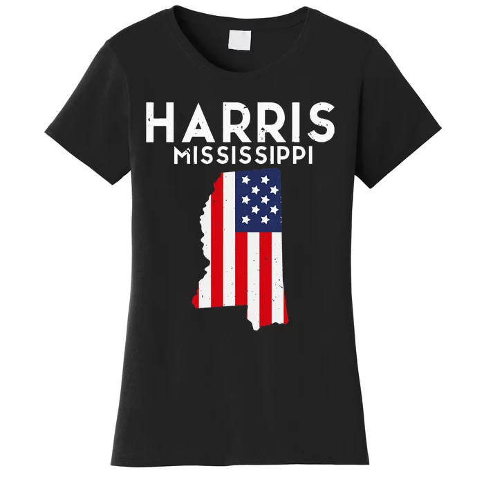 Harris Minnesota Usa State America Travel Minnesotan Women's T-Shirt